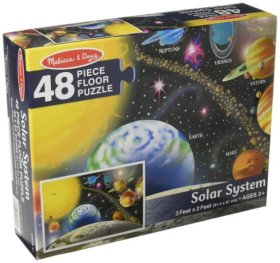Solar System Floor Puzzle