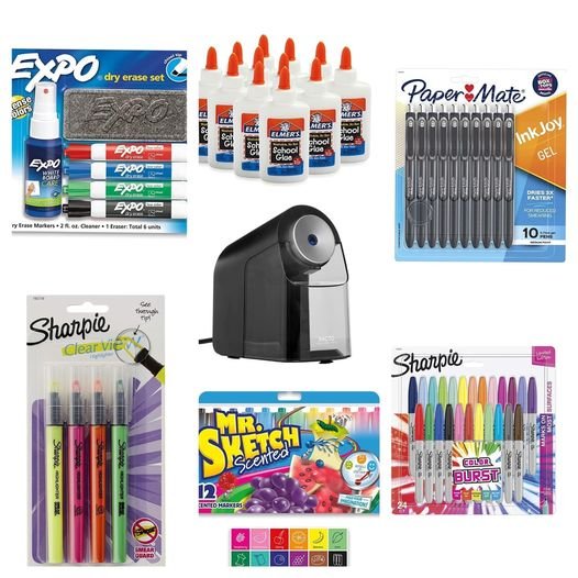 TONS OF SCHOOLS SUPPLIES on sale at Target 