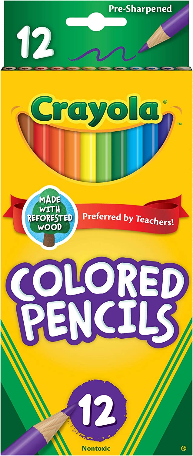Crayola Colored Pencils, 12 Count 