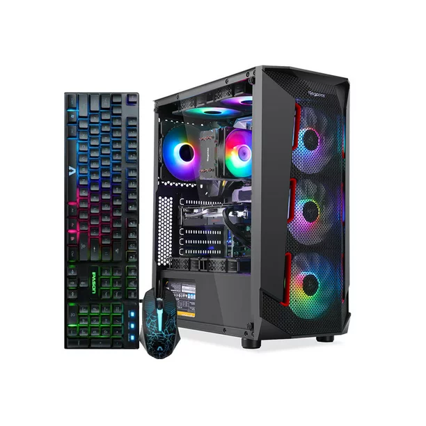 IPASON Gaming Desktop PC, Intel i5-10400F 6 Core 2.9GHz, GeForce GTX 1660 𝐍𝐨𝐰 $𝟔𝟖𝟗 𝐖𝐚𝐬 $𝟗𝟔𝟔  