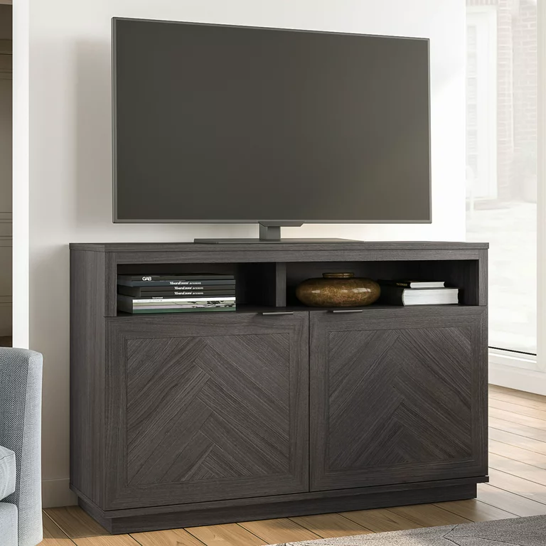 TV Stand For TVs up to 55”, Gray